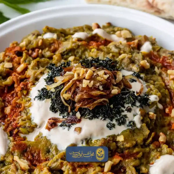 طرز تهیه کشک بادمجان-طرز تهیه کشک بادمجان سرخ شده