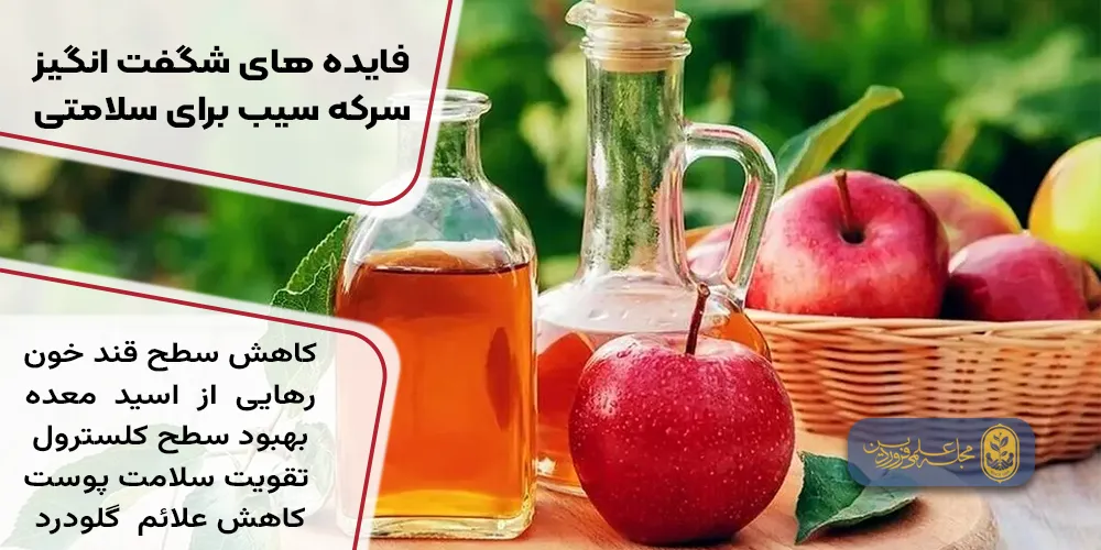 فواید سرکه سیب فایده های شگفت انگیز آن | مجله علمی، پزشکی و درمانی فروردین
