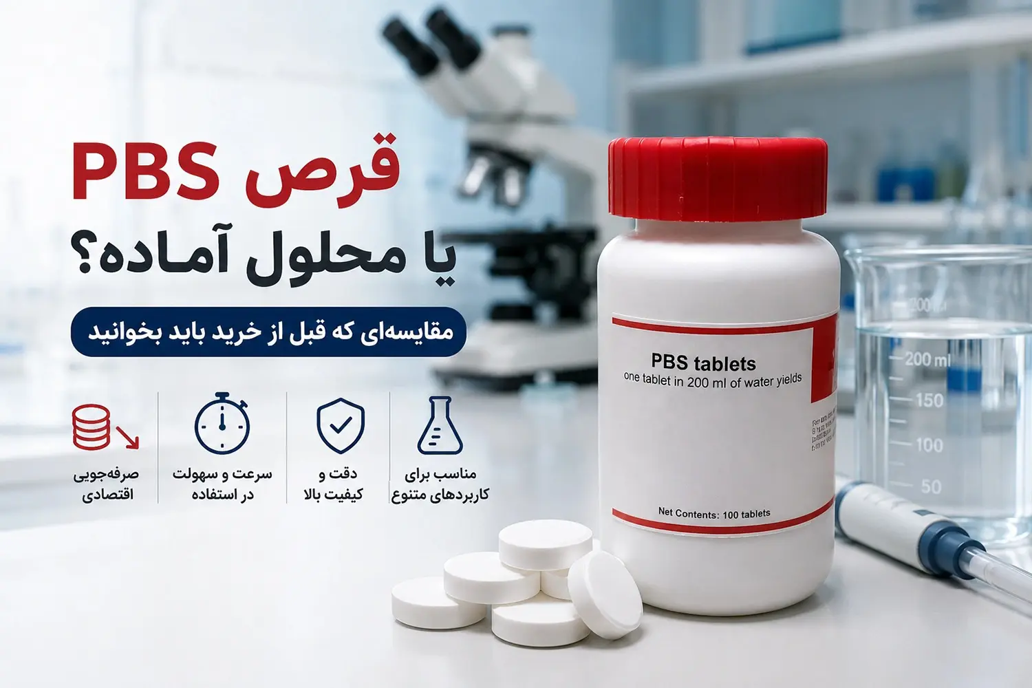 مزایای قرص PBS