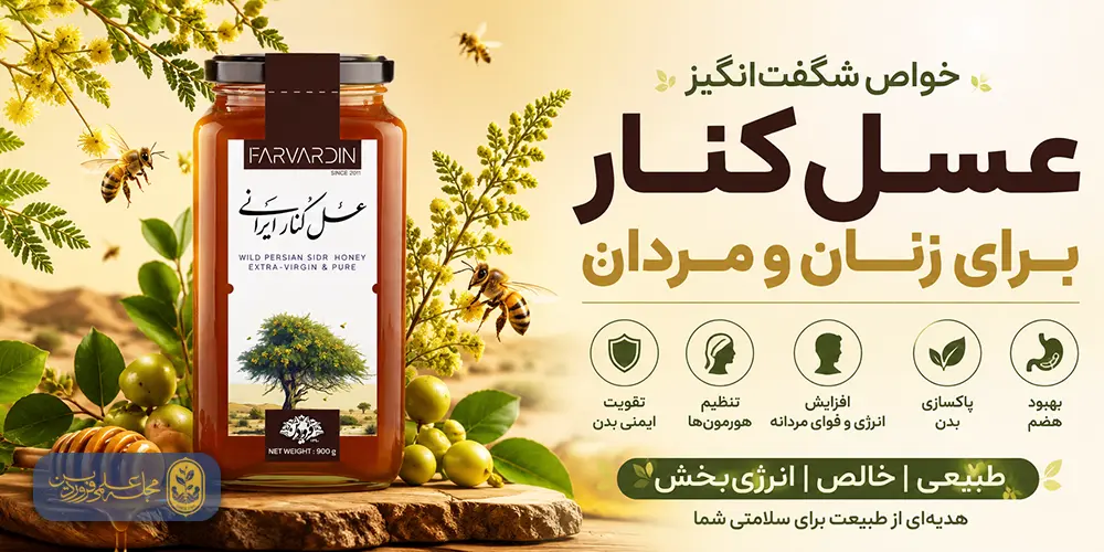 خواص عسل کنار برای زنان-فواید عسل کنار برای زنان-مجله علمی فروردین