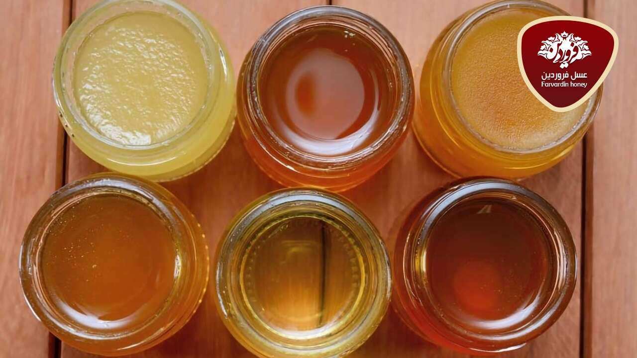 رنگ عسل طبیعی