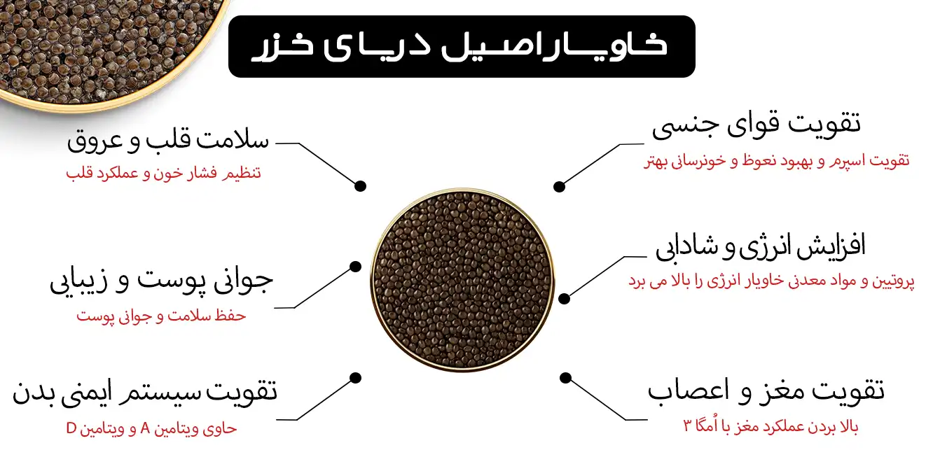 خواص خاویار فروردین_خواص خاویار برای قوای جنسی