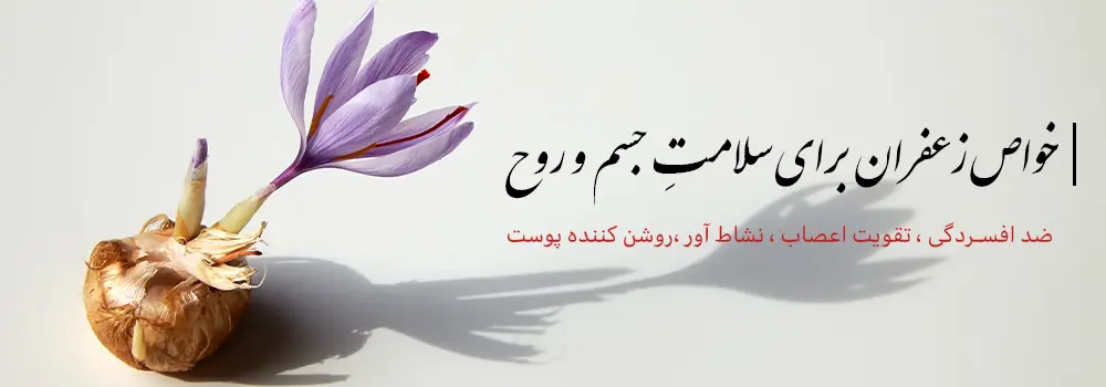 خواص زعفران- خواص زعفران دم کرده -خواص زعفران برای اعصاب